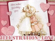 Illustration Love Puzzle